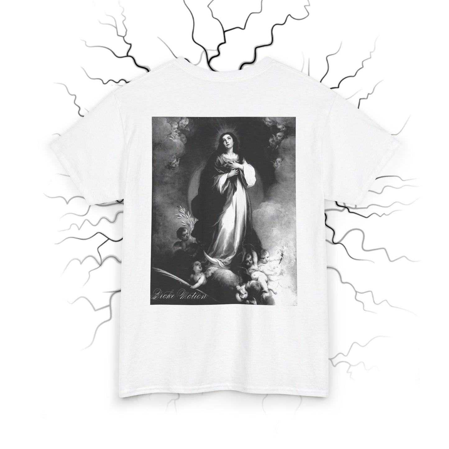 Mother Mary Broke Motion T-Shirt