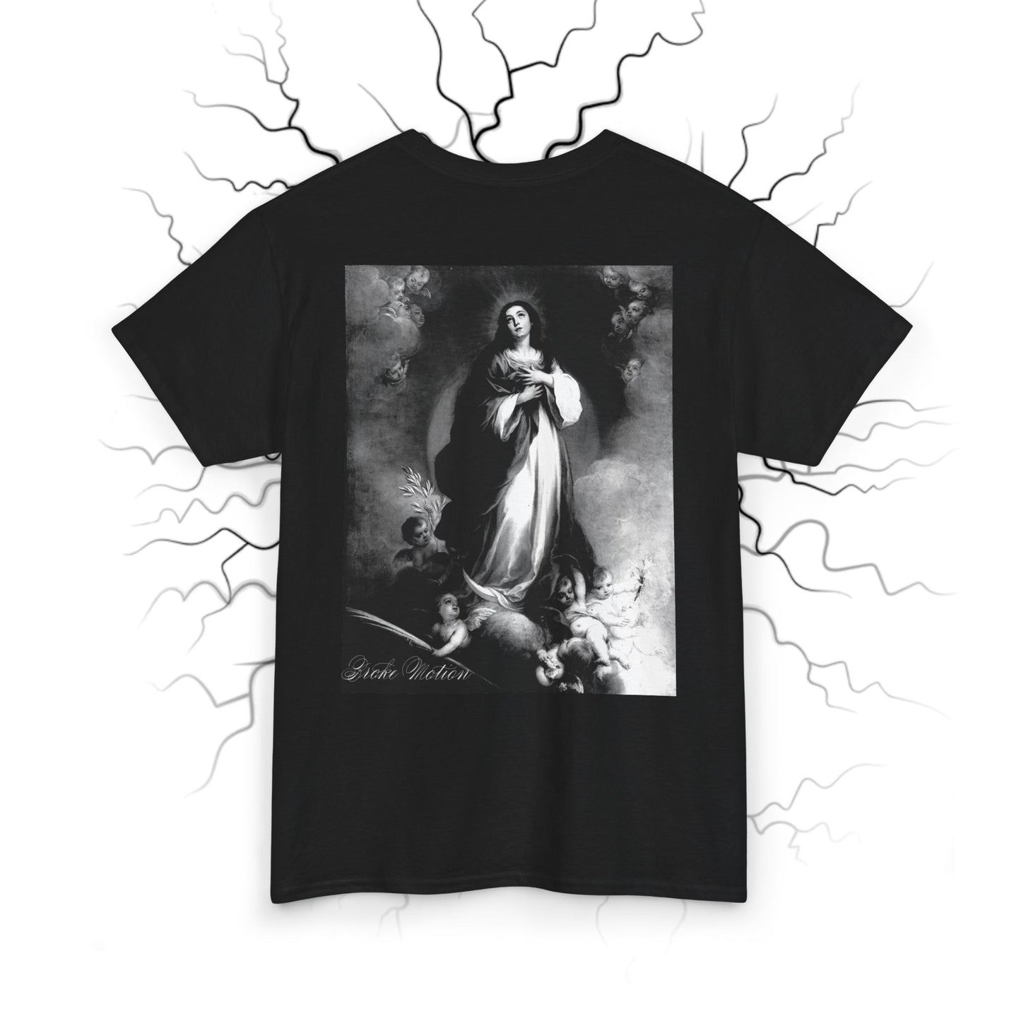 Mother Mary Broke Motion T-Shirt