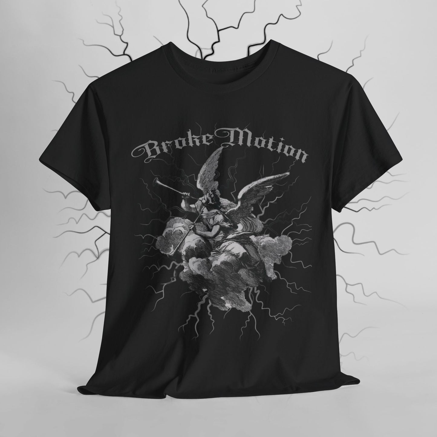 Broke Motion Trumpet Angel T-Shirt